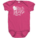 I'll Have The Breast Please Baby Bodysuit