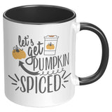 Let's Get Pumpkin Spiced 11oz Accent Coffee Mug