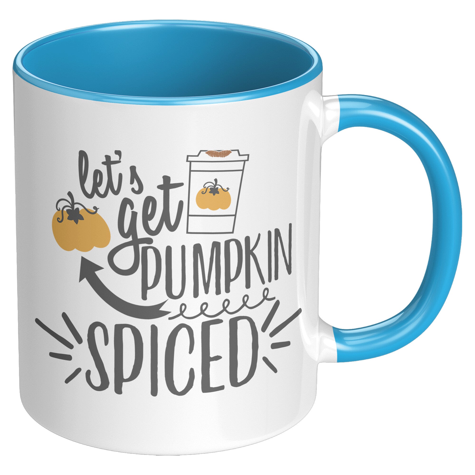 Let's Get Pumpkin Spiced 11oz Accent Coffee Mug