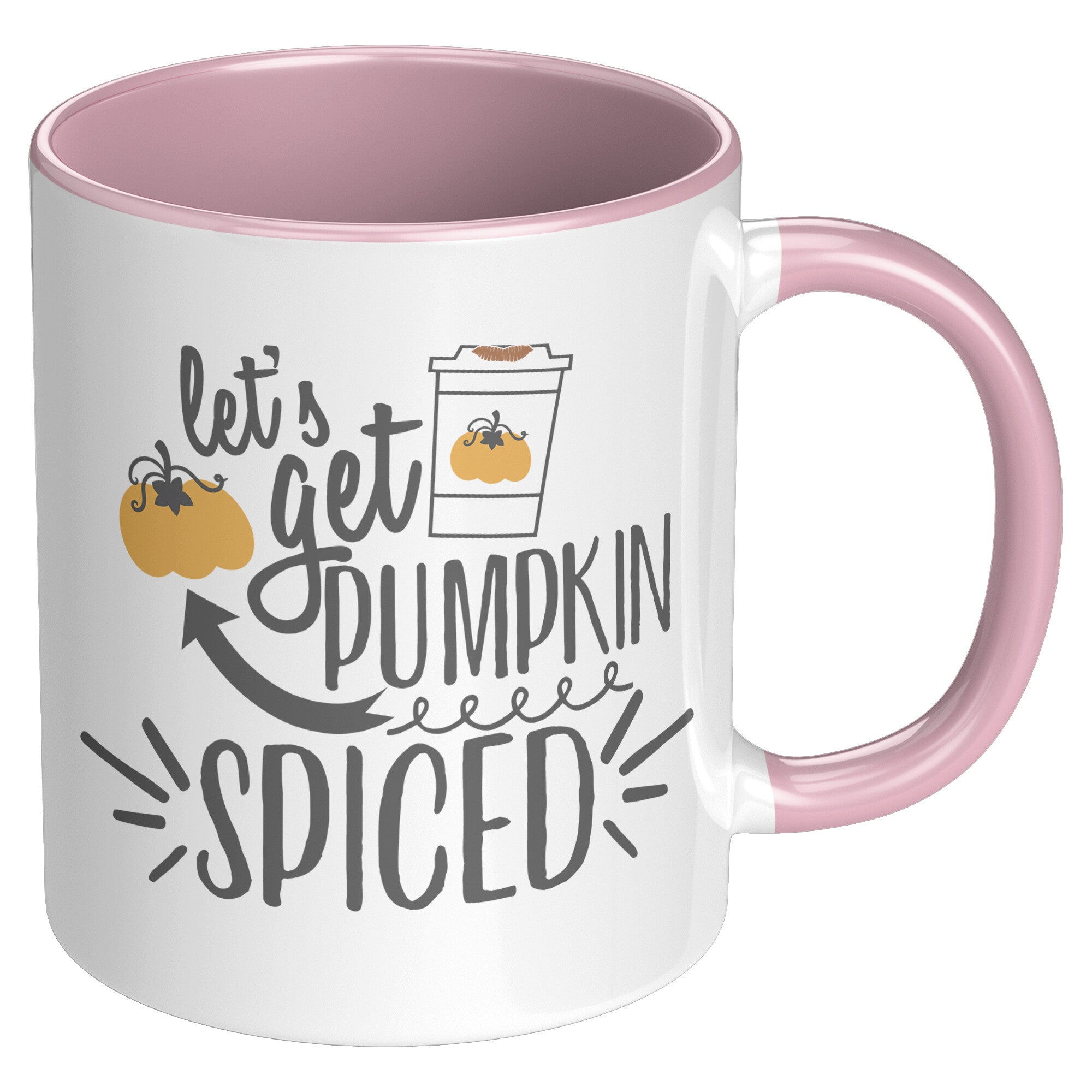 Let's Get Pumpkin Spiced 11oz Accent Coffee Mug