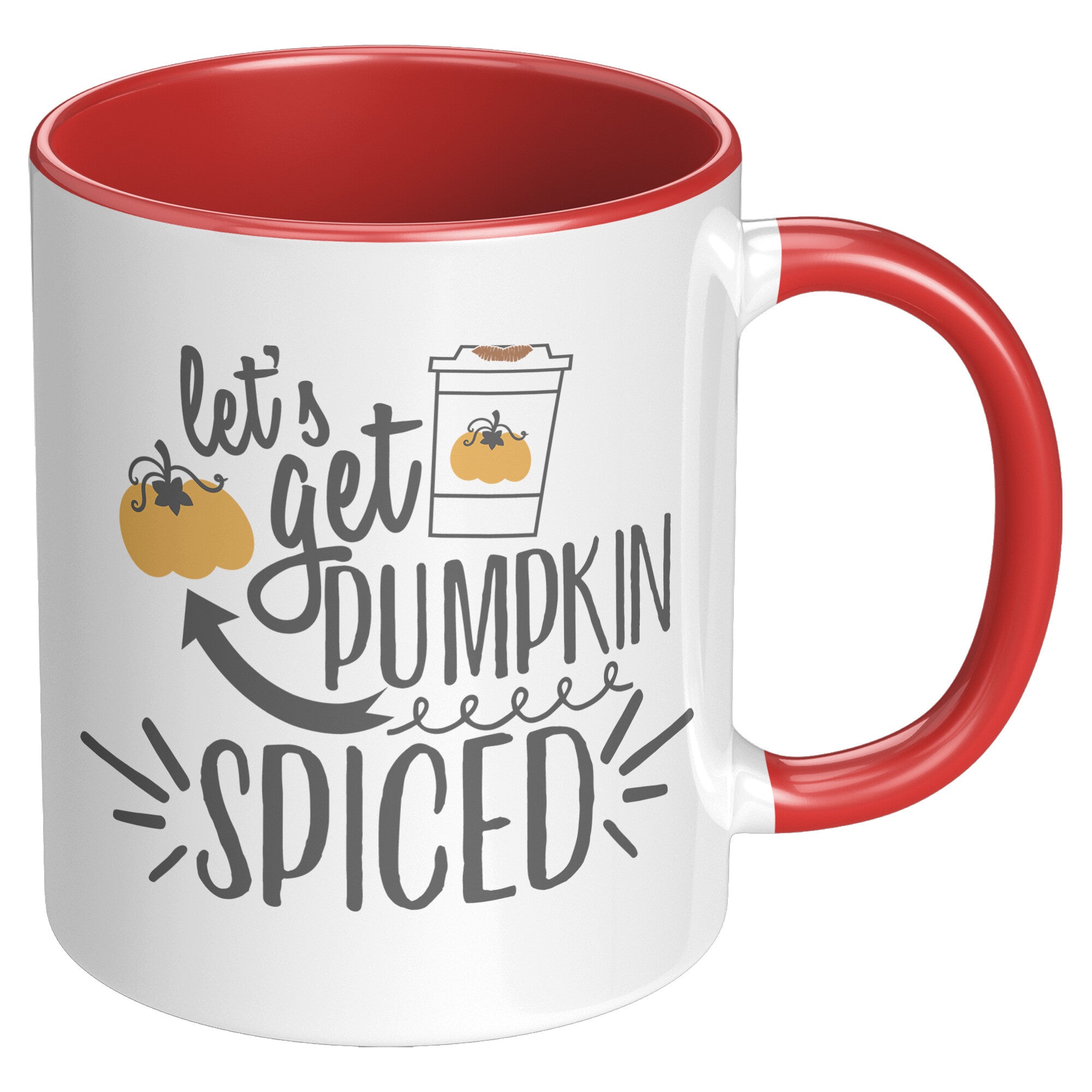 Let's Get Pumpkin Spiced 11oz Accent Coffee Mug