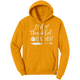 One Thankful Teacher Hoodie