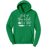 One Thankful Teacher Hoodie