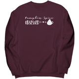 Pumpkin Spiced Obsessed Unisex Crewneck Sweater