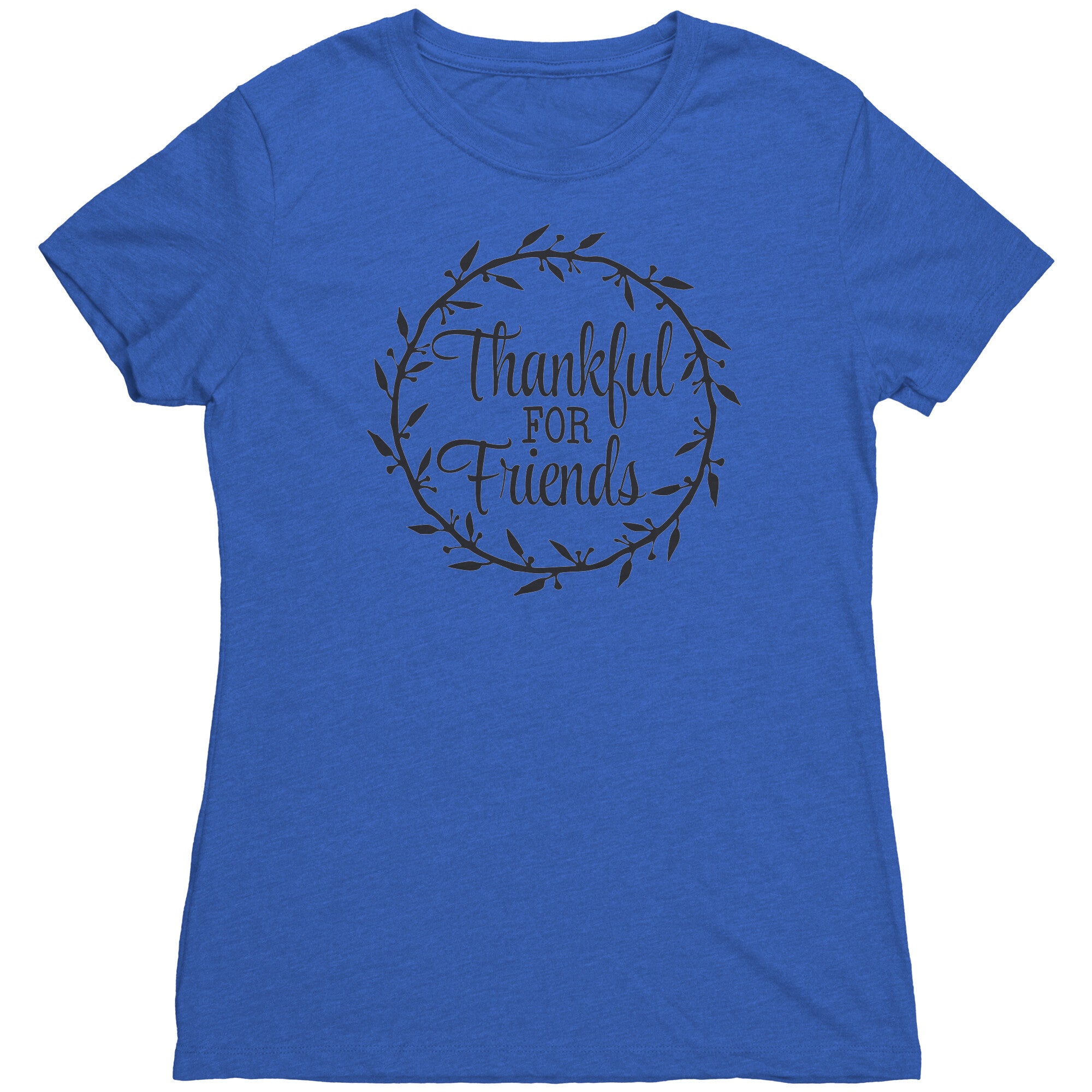 Thankful for Friends Wreath T-Shirt