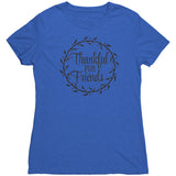 Thankful for Friends Wreath T-Shirt