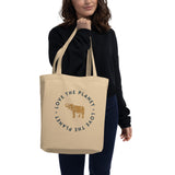 Love The Planet Organic Tote Bag